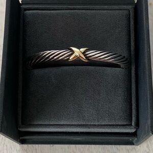 David Yurman X Classic Cable Station Bracelet